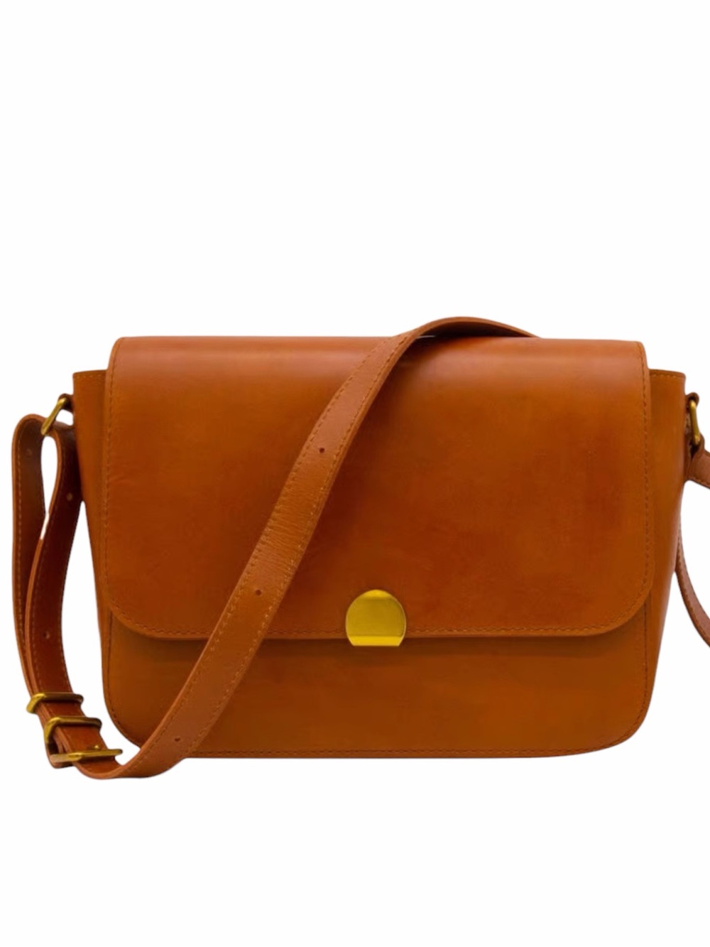 Madewell The Abroad Leather Shoulder Crossbody Bag Dark Toffee NWT - Picture 1 of 7